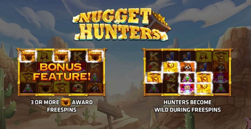 รีวิวเกม Nugget Hunters จาก slotxo