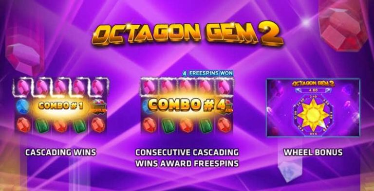 สล็อต Octagon Gem 2 จากค่าย slotxo เล่นง่ายบนมือถือ
