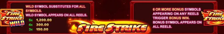 รีวิวเกมสล็อต Fire Strike 2021 - slotxo game vip