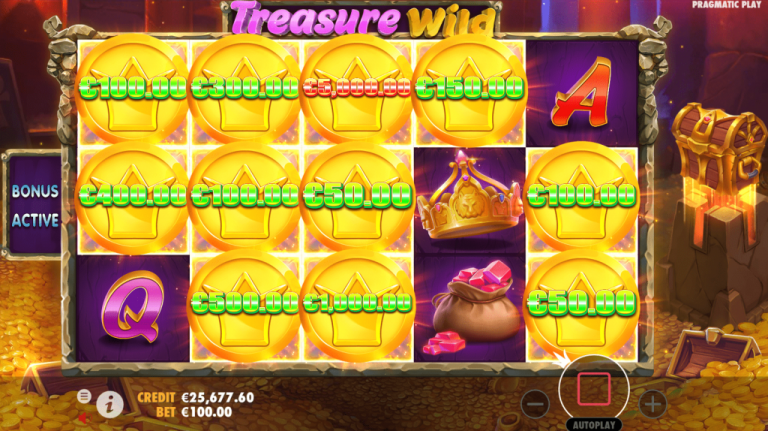 Treasure Wild สล็อตPP เกมใหม่ค่ายPP เทรเชอร์ไวลด์ ซื้อฟรีสปิน