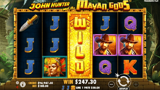 ลักษณะของเกม John Hunter And The Mayan Gods